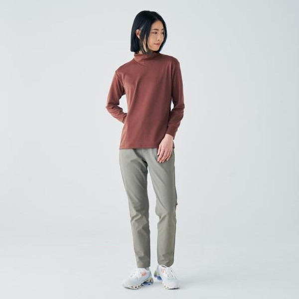 MIZUNO ミズノ 発熱素材 ブレスサーモライト インナーハイネックシャツ レディース シャツ B2MA270275