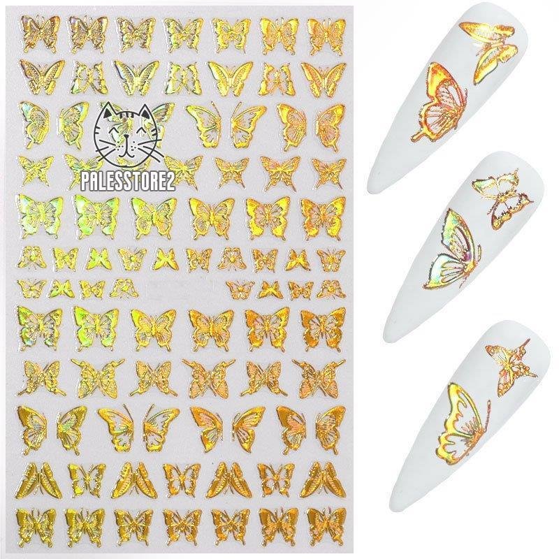SPEネイル ネイルシール パーツ デコパーツ セルフネイル ネイル シール 蝶々 バタフライ キラキラ 簡単 ネイルステッカー ゴールド ナチュラル SPEネイル ネイルシール パーツ デコパーツ セルフネイル ネイル シール 蝶々 バタフライ キラキラ 簡単 ネイルステッカー ゴールド ナチュラル