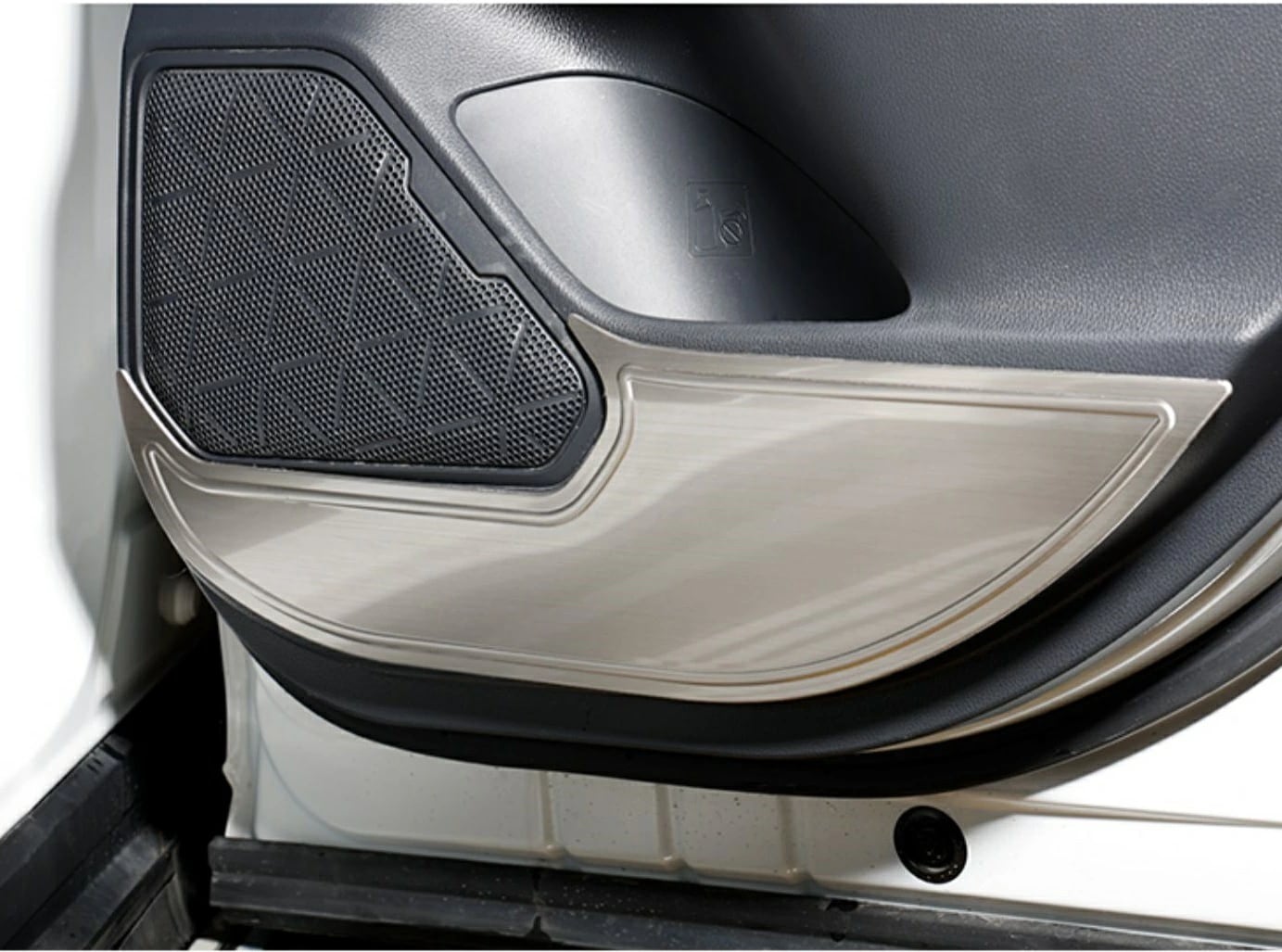 新型RAV4 50系 金属ドアプロテクター 金属ドアパネルカバー 4p 2色選択 6573