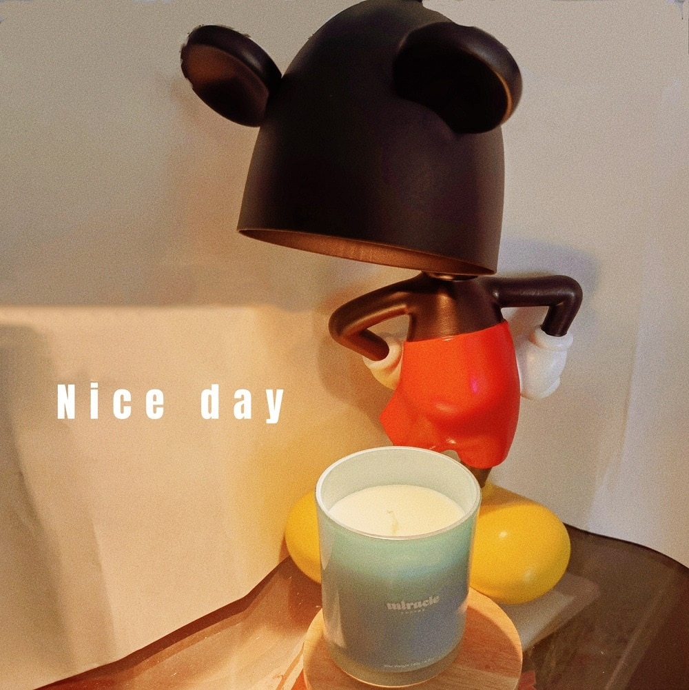 キャンドルウォーマーミッキーワックスメルトランプメルトランプアロマテラピーキャンドルランプオーナメントメルトキャンドルランプ寝室ベッドサイド読書雰囲気テーブルランプ