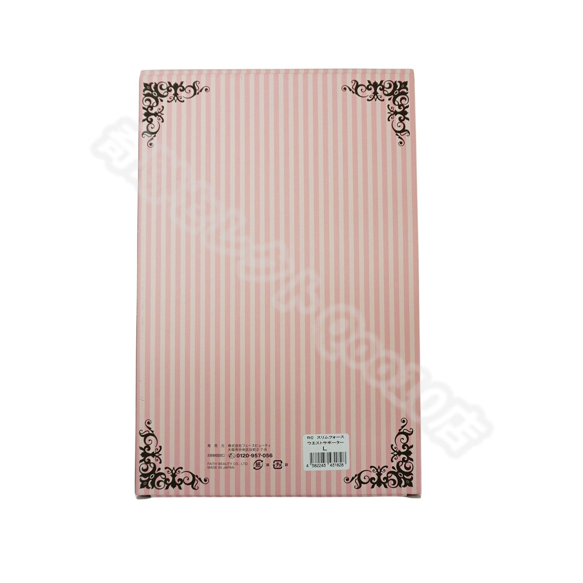 FAITH ロマンスシェレーヌ スリムフォース ウエストサポーター M L ブラック FAITH ロマンスシェレーヌ スリムフォース ウエストサポーター M L ブラック