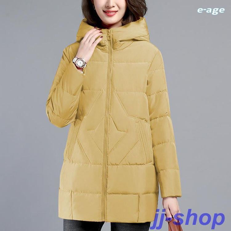 新入庫 ダウンコート レディース 秋冬アウター フード付き ダウン コート ダウンジャケット 中綿 ロングコート 防寒 あったか おしゃれ 可愛い