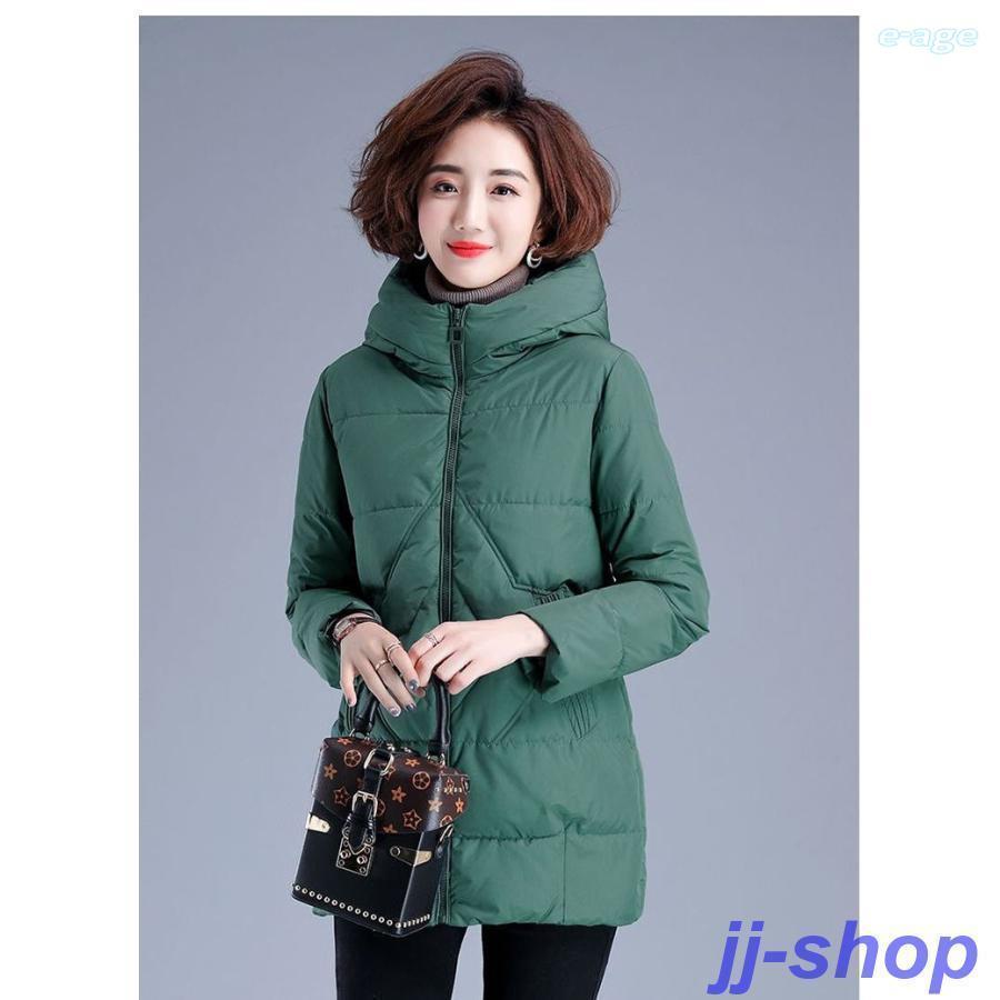 新入庫 ダウンコート レディース 秋冬アウター フード付き ダウン コート ダウンジャケット 中綿 ロングコート 防寒 あったか おしゃれ 可愛い