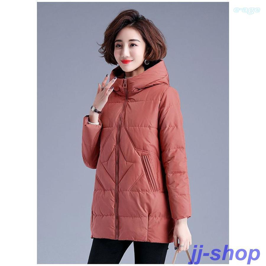 新入庫 ダウンコート レディース 秋冬アウター フード付き ダウン コート ダウンジャケット 中綿 ロングコート 防寒 あったか おしゃれ 可愛い