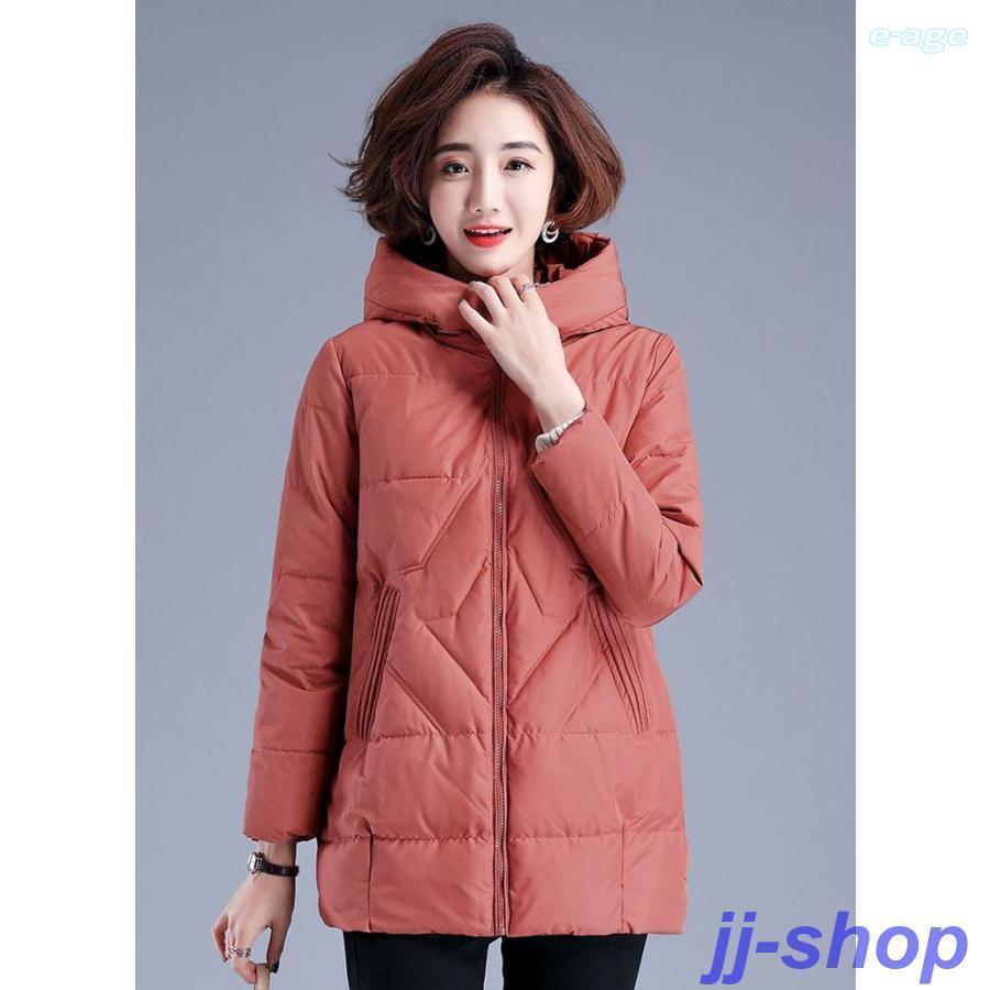 新入庫 ダウンコート レディース 秋冬アウター フード付き ダウン コート ダウンジャケット 中綿 ロングコート 防寒 あったか おしゃれ 可愛い