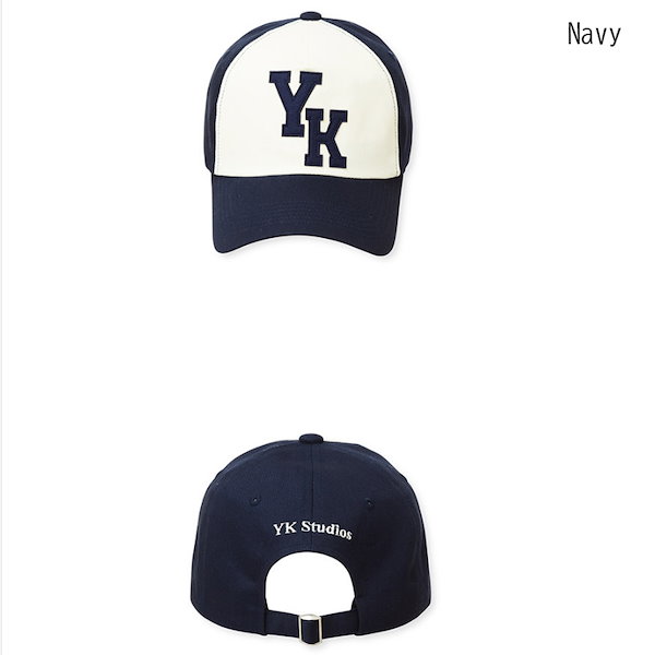 SEVENTEENウォヌ着用Wai KeiのYK aplique two tone ball cap YK aplique two tone ball cap - WaiKei | 60% - Asian Fashion