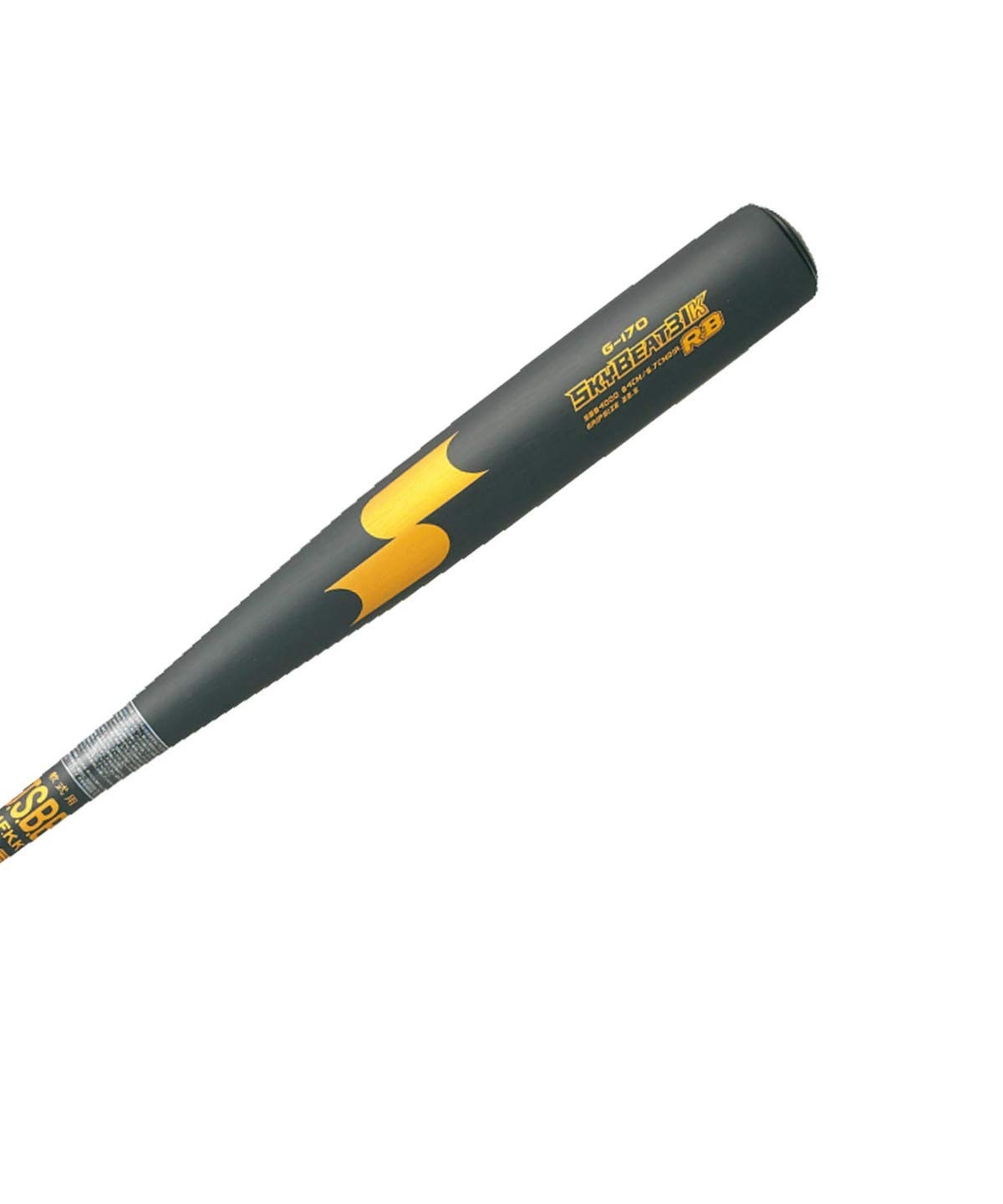 SSK(エスエスケイ) 野球 軟式バット 金属製 スカイビート31K RB SBB4000 ブラック×ゴールド 85cm