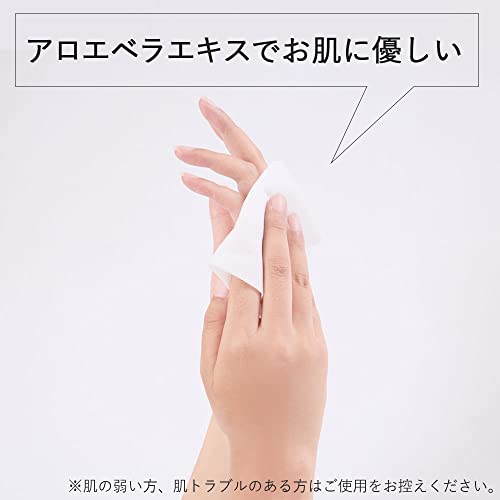 【NISYO】アルコール 除菌 ウェットティッシュ 除菌シート 大判 厚手 ウェットティッシュ 銀イオン-アロエ