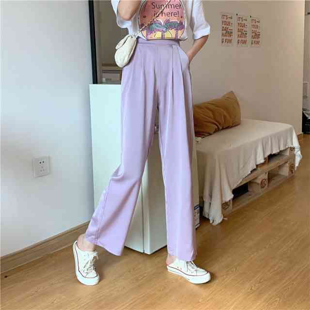 ２点で13o円OFF！【即納】パンツ レディース ガウチョパンツ ボトムス ズボン 大きいサイズ ゴム紐 楽ちん レディース ワイドパンツ スラックス タック ストレート 無地 カラバリ豊富 シンプル