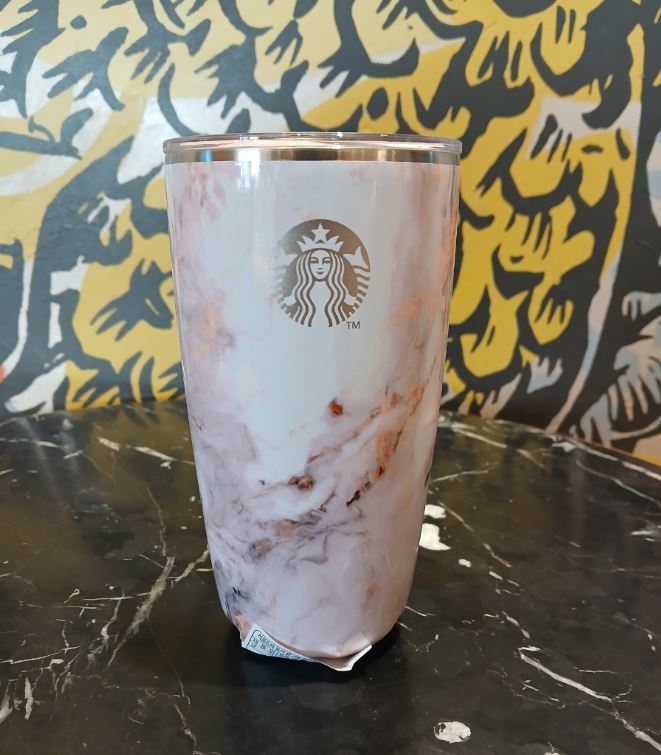 [韓国正規品]SS スウェル マーブル タンブラー 532ml/韓国人気スターバックスタンブラー/ペンギンブックスコラボ