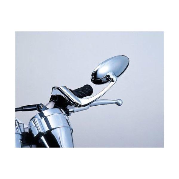 タナックス（TANAX） NAPOLEON バレンクラシックミラー クロームメッキ 10mm正逆ネジボルト付 左右共通