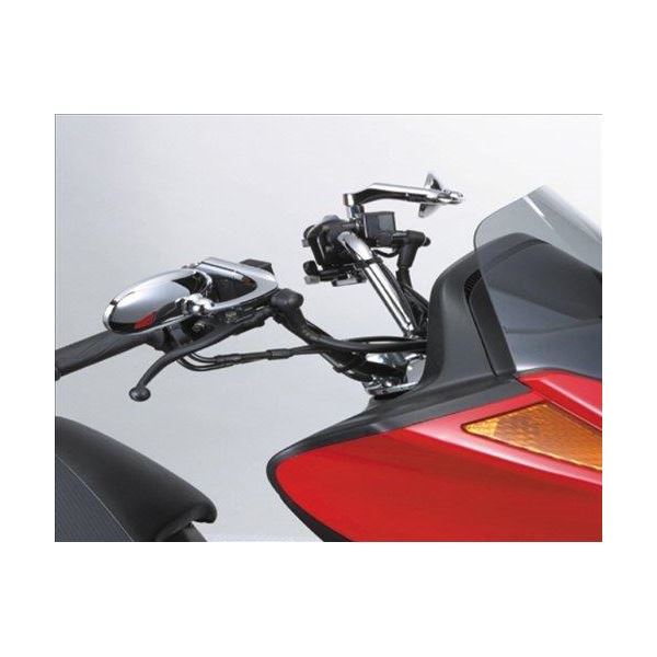 タナックス（TANAX） NAPOLEON バレンクラシックミラー クロームメッキ 10mm正逆ネジボルト付 左右共通