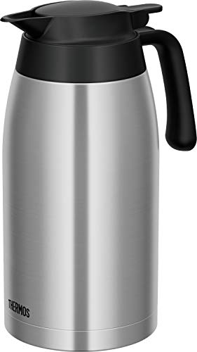 色：ステンレスブラック サイズ：2L サーモス ステンレスポット 2L ステンレスブラック TTB
