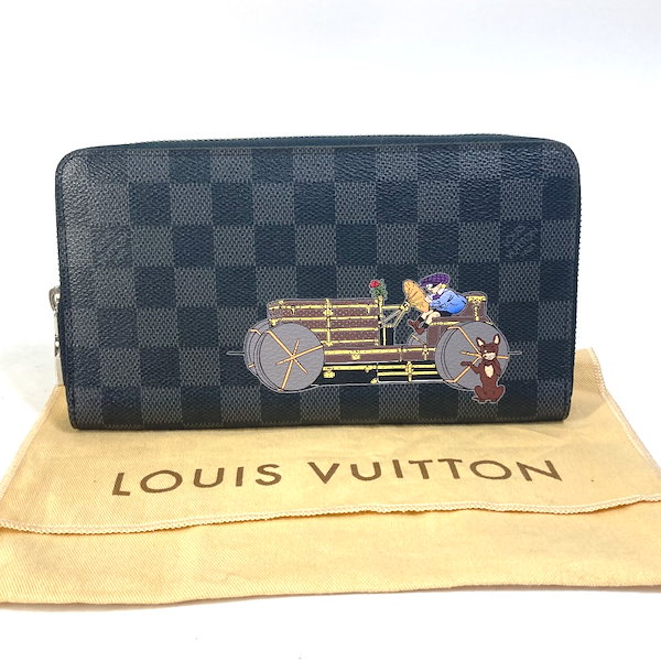 Qoo10] Louis Vuitton 長財布 N63002 イリュストレ ジッ