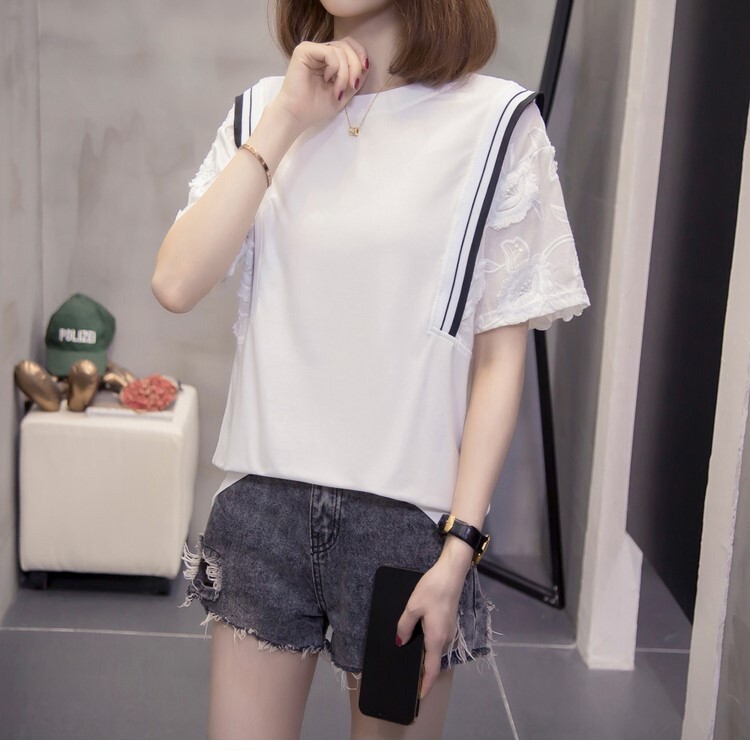 個性派 トップス シャツ ブラウス カットソー 袖あり 半袖 襟なし 切り替えデザイン ドッキング 裾イン レース 透け感 シースルー かわいい 大人可愛い シンプル カジュアル おしゃれ お洒落 個性派 トップス シャツ ブラウス カットソー 袖あり 半袖 襟なし 切り替えデザイン ドッキング 裾イン レース 透け感 シースルー かわいい 大人可愛い シンプル カジュアル おしゃれ お洒落