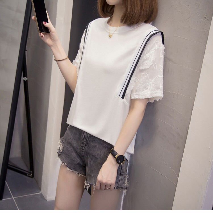 個性派 トップス シャツ ブラウス カットソー 袖あり 半袖 襟なし 切り替えデザイン ドッキング 裾イン レース 透け感 シースルー かわいい 大人可愛い シンプル カジュアル おしゃれ お洒落 個性派 トップス シャツ ブラウス カットソー 袖あり 半袖 襟なし 切り替えデザイン ドッキング 裾イン レース 透け感 シースルー かわいい 大人可愛い シンプル カジュアル おしゃれ お洒落