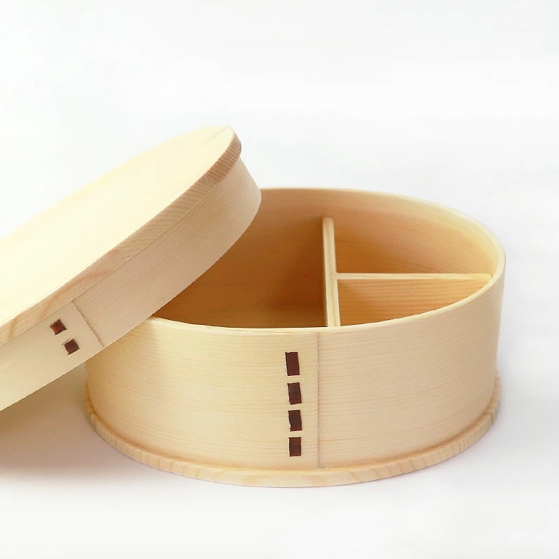 曲げわっぱ 小判型 お弁当箱 白木 800ml 弁当箱 1段 曲げわっぱ弁当箱 杉 ウレタン塗装 まげわっぱ ランチボックス 和風 男子 女子 大人 子供 女の子 男の子 おしゃれ 運動会 遠足 麺