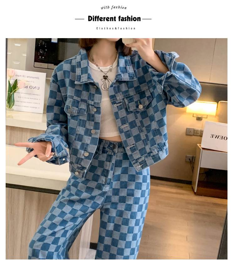 限定SALE!セットアップ デニム ジャケット パンツ チェック柄 ギンガムチェック レディース 長袖 かわいい 大人可愛い カジュアル 大人 おしゃれ お洒落 かっこいい レトロ 大人女子 こなれ感 限定SALE!セットアップ デニム ジャケット パンツ チェック柄 ギンガムチェック レディース 長袖 かわいい 大人可愛い カジュアル 大人 おしゃれ お洒落 かっこいい レトロ 大人女子 こなれ感