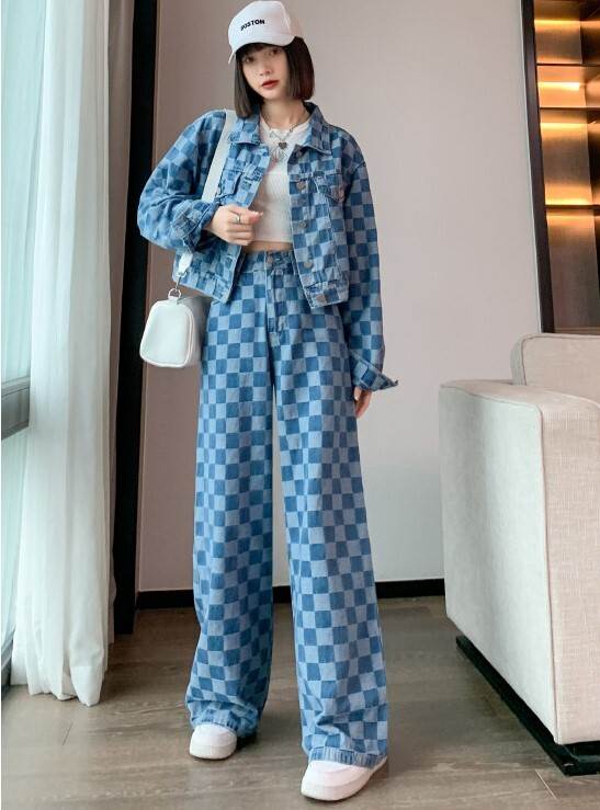 限定SALE!セットアップ デニム ジャケット パンツ チェック柄 ギンガムチェック レディース 長袖 かわいい 大人可愛い カジュアル 大人 おしゃれ お洒落 かっこいい レトロ 大人女子 こなれ感 限定SALE!セットアップ デニム ジャケット パンツ チェック柄 ギンガムチェック レディース 長袖 かわいい 大人可愛い カジュアル 大人 おしゃれ お洒落 かっこいい レトロ 大人女子 こなれ感