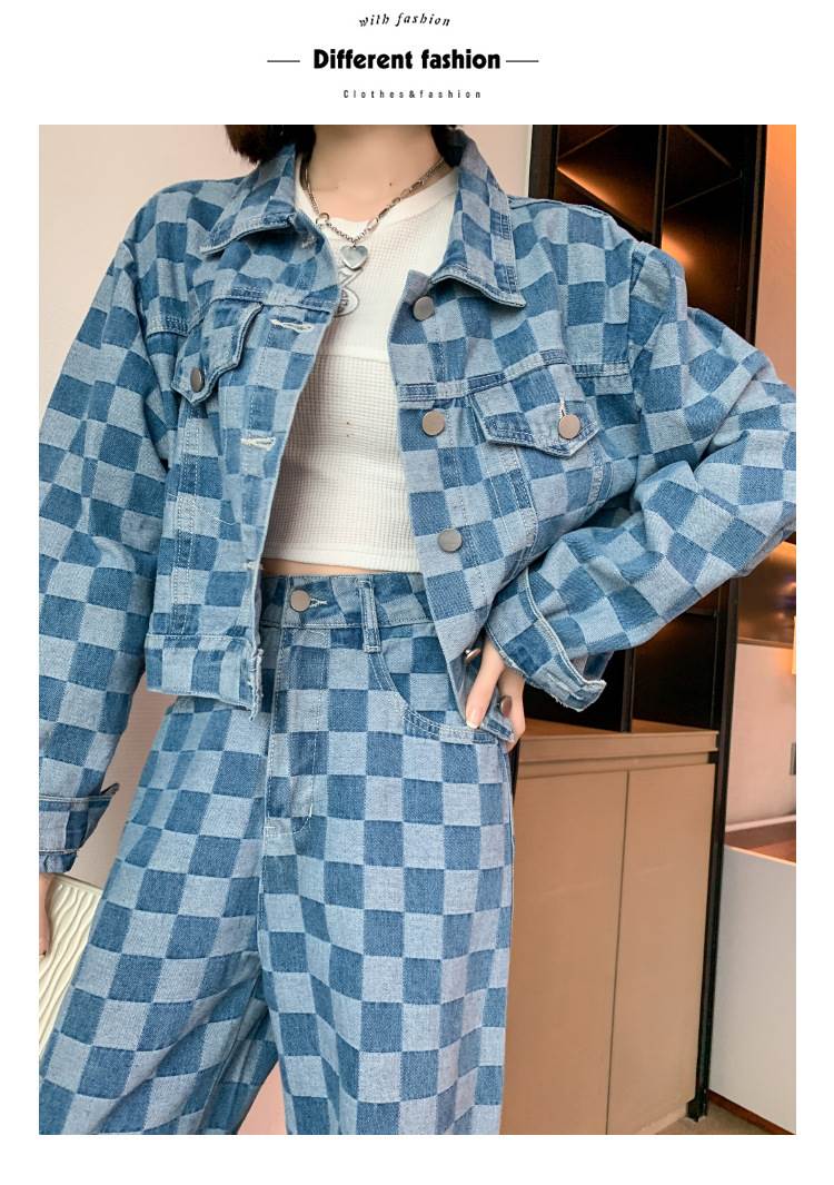 限定SALE!セットアップ デニム ジャケット パンツ チェック柄 ギンガムチェック レディース 長袖 かわいい 大人可愛い カジュアル 大人 おしゃれ お洒落 かっこいい レトロ 大人女子 こなれ感 限定SALE!セットアップ デニム ジャケット パンツ チェック柄 ギンガムチェック レディース 長袖 かわいい 大人可愛い カジュアル 大人 おしゃれ お洒落 かっこいい レトロ 大人女子 こなれ感