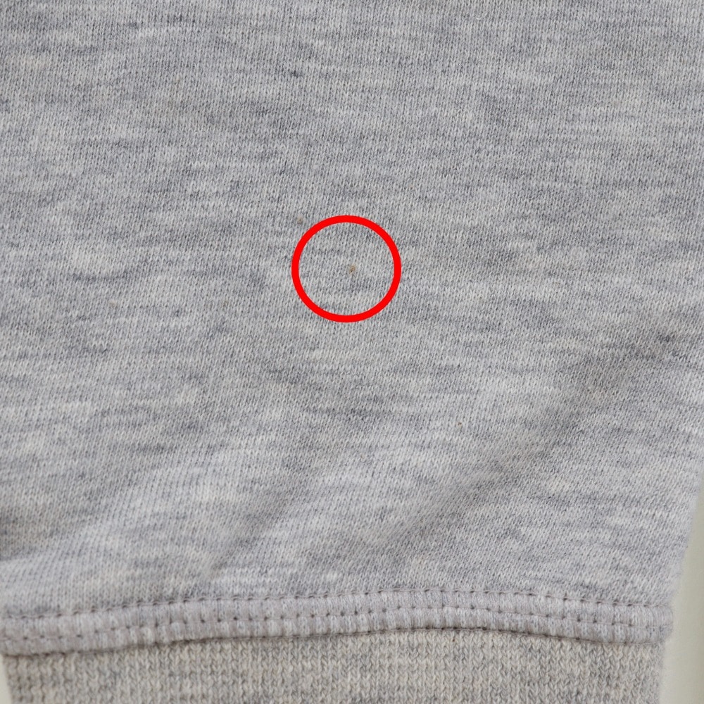 アップサイドダウン トレーナー 18AW RM182M GVR HFY05W スウェット コットン グレー メンズ 中古品 アップサイドダウン トレーナー 18AW RM182M GVR HFY05W スウェット コットン グレー メンズ 中古品