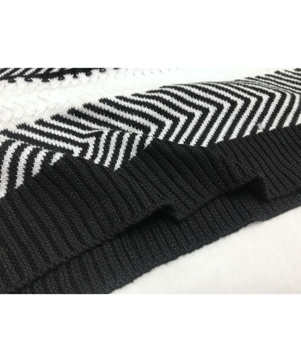 ざっくりランダムなジャガード編みがかわいい ニット 長袖 プルオーバー トップス ボーダー バイカラー ランダムボーダー夏 夏服 韓国ファッション ざっくりランダムなジャガード編みがかわいい ニット 長袖 プルオーバー トップス ボーダー バイカラー ランダムボーダー夏 夏服 韓国ファッション