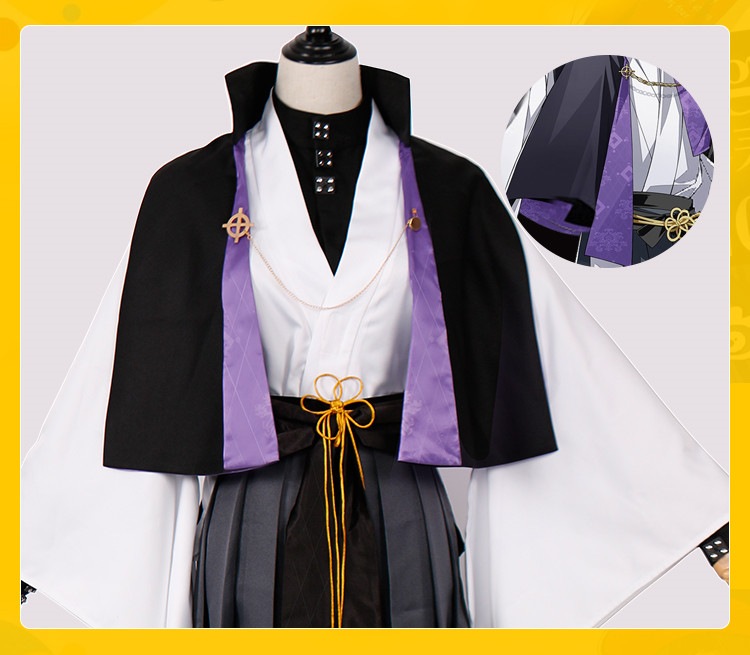 ヒプノシスマイク Division Rap Battle 夢野幻太郎 コスプレ衣装 コスチューム ヒプノシスマイク Division Rap Battle 夢野幻太郎 コスプレ衣装 コスチューム