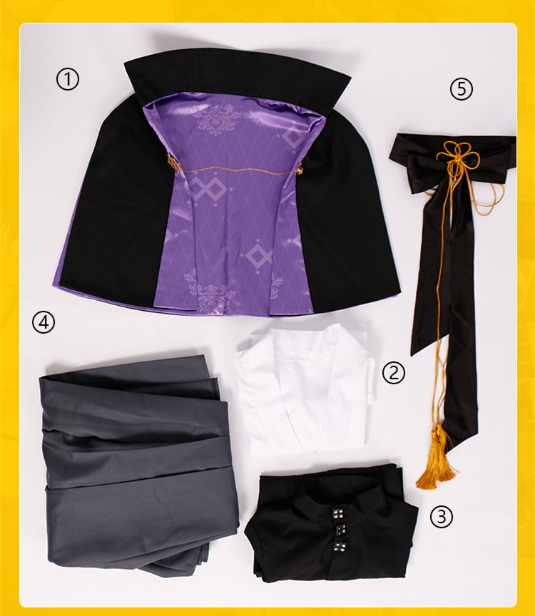 ヒプノシスマイク Division Rap Battle 夢野幻太郎 コスプレ衣装 コスチューム ヒプノシスマイク Division Rap Battle 夢野幻太郎 コスプレ衣装 コスチューム