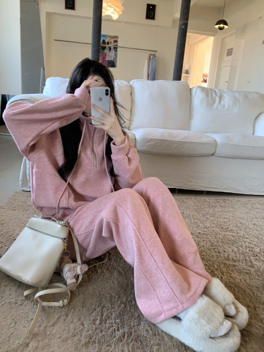 2点セットパーカー セットアップ 新作 運動セットカジュアル 着痩せ ゆったりスウェット上下セットレディース ジャージ 2点セットパーカー セットアップ 新作 運動セットカジュアル 着痩せ ゆったりスウェット上下セットレディース ジャージ