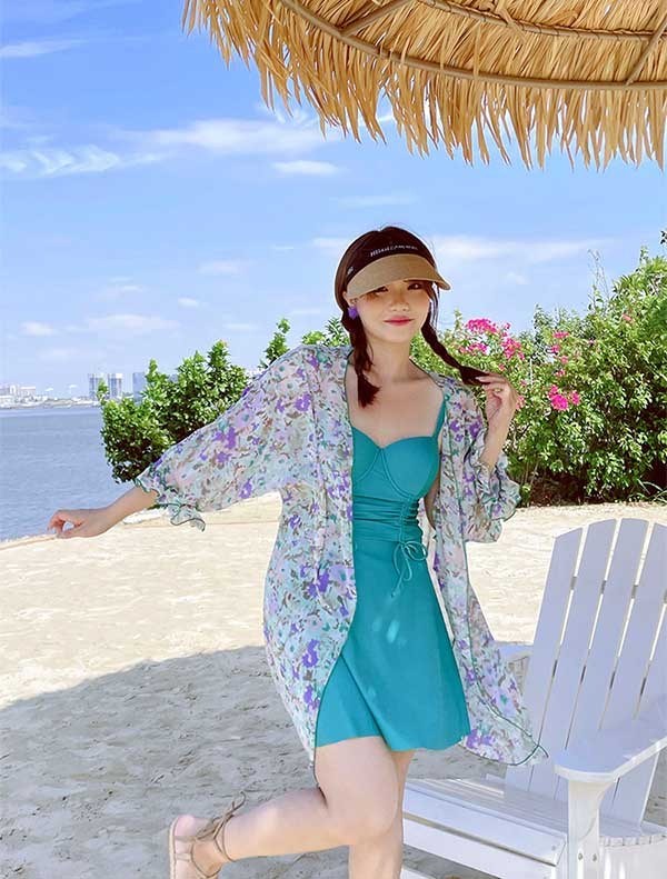 3点セット ワンピース水着 服みたいな ぽっちゃり 水着 レディース Ｕバック ショートパンツ 大きいサイズ セット水着 韓国 可愛い トップス付き フリル 痩せ見え 体型カバー 温泉 ビーチ プール