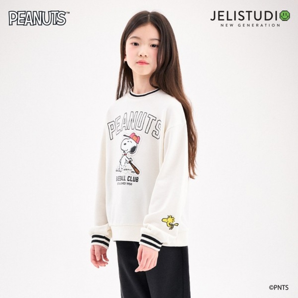 [Jelly Studio] スヌーピーネックポイント上下スーツ