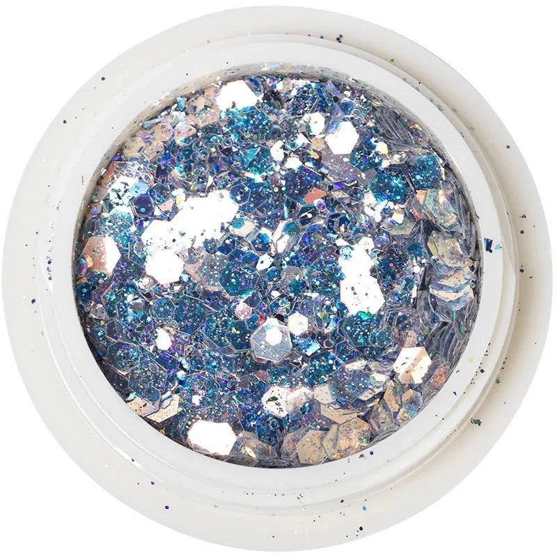 ネイル グリッター ホログラム ネイルパーツ ラメ ホロ グリッター オーロラ ミックス ヘキサゴン ドット ジェル セルフネイル 薄型 メタリック レジン アートcc149