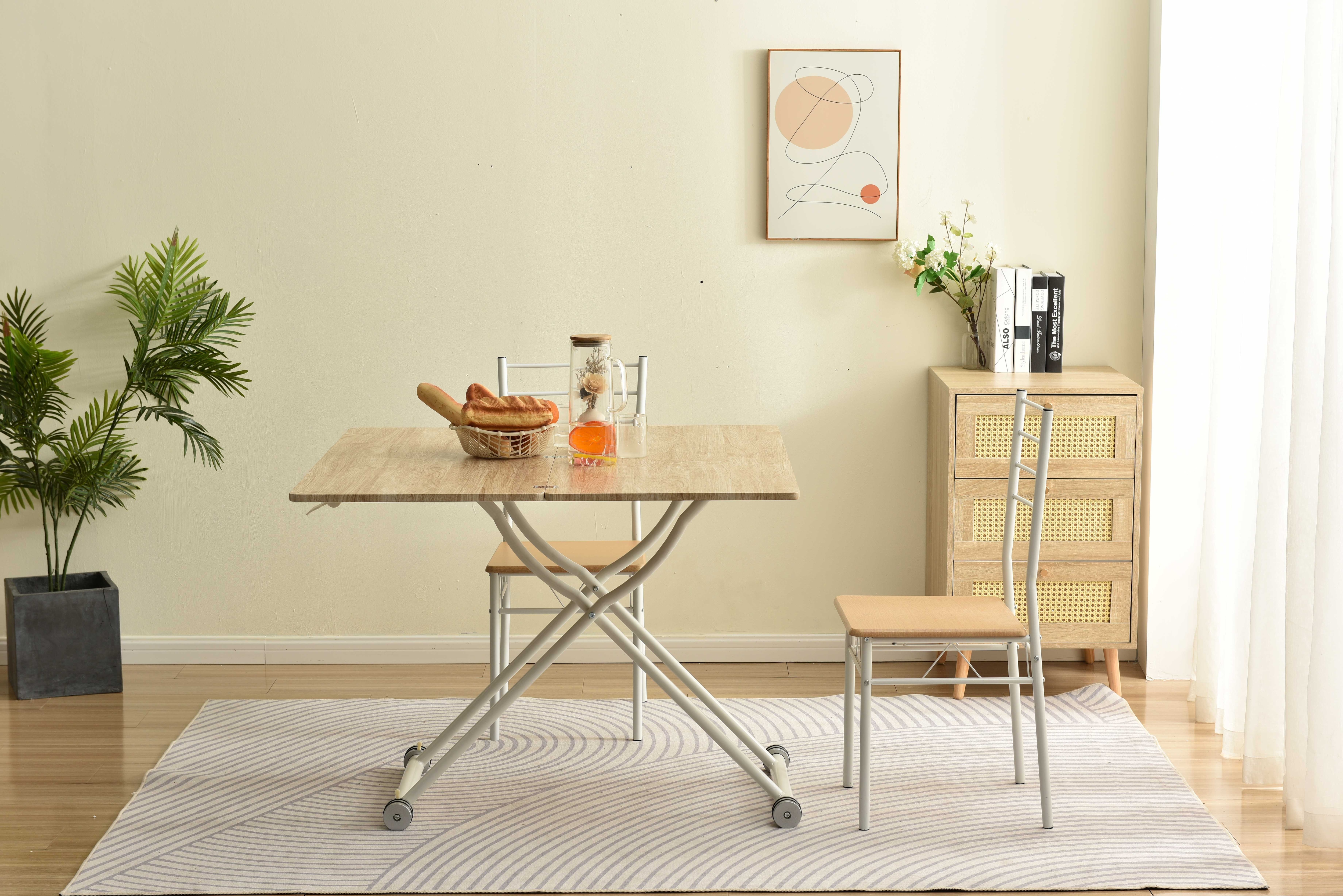 【国内発送&送·料·無·料】テーブル100×50センターテーブ100×100昇降テーブルデスクダイニングテーブル作業用ローテーブル天板が2倍に広がるガス圧昇降テーブルガス圧昇降式テーブル