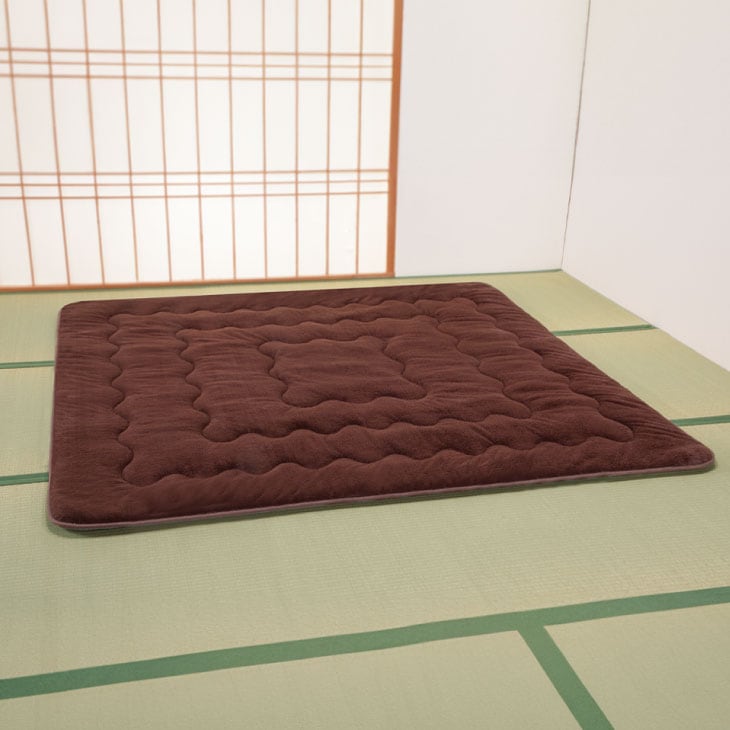 7層構造ぽかぽか蓄熱ラグ 190×240cm　ラグマット ラグカーペット 蓄熱 ラグ 厚手