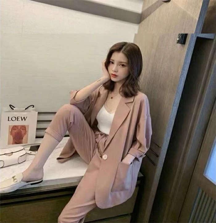 通勤 上下2点セット 40代 ボトムス トップス ゆったり おしゃれ カジュアル 九分丈 テーパードパンツ カーディガン ロングジャケット スーツジャケット 2点セット 春夏 レディース セットアップ 通勤 上下2点セット 40代 ボトムス トップス ゆったり おしゃれ カジュアル 九分丈 テーパードパンツ カーディガン ロングジャケット スーツジャケット 2点セット 春夏 レディース セットアップ