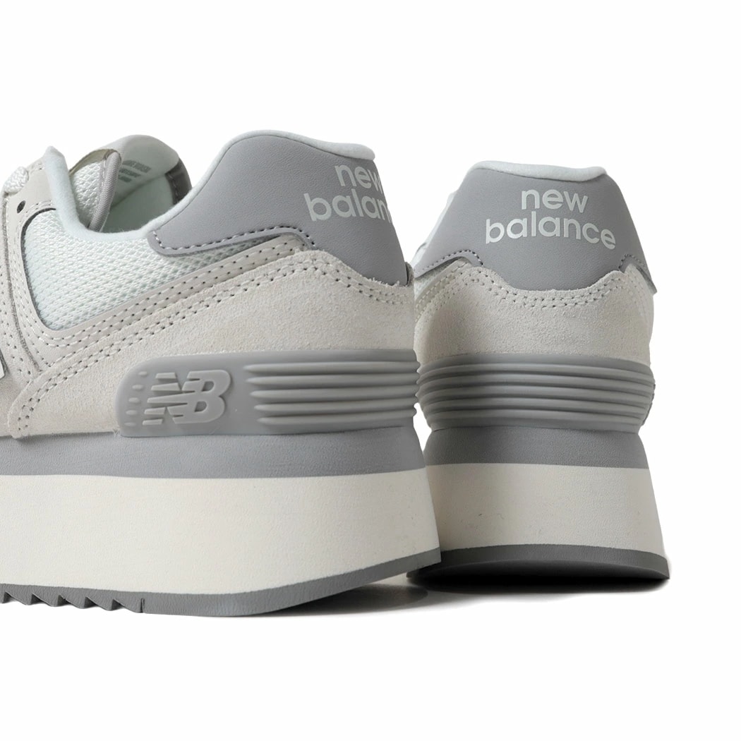 NEW BALANCE ニューバランス スニーカー WL574ZJP WHITE GREY ( 530 725 厚底 白 ホワイト グレー ベージュ B レディース ウィメンズ ) NEW BALANCE ニューバランス スニーカー WL574ZJP WHITE GREY ( 530 725 厚底 白 ホワイト グレー ベージュ B レディース ウィメンズ )