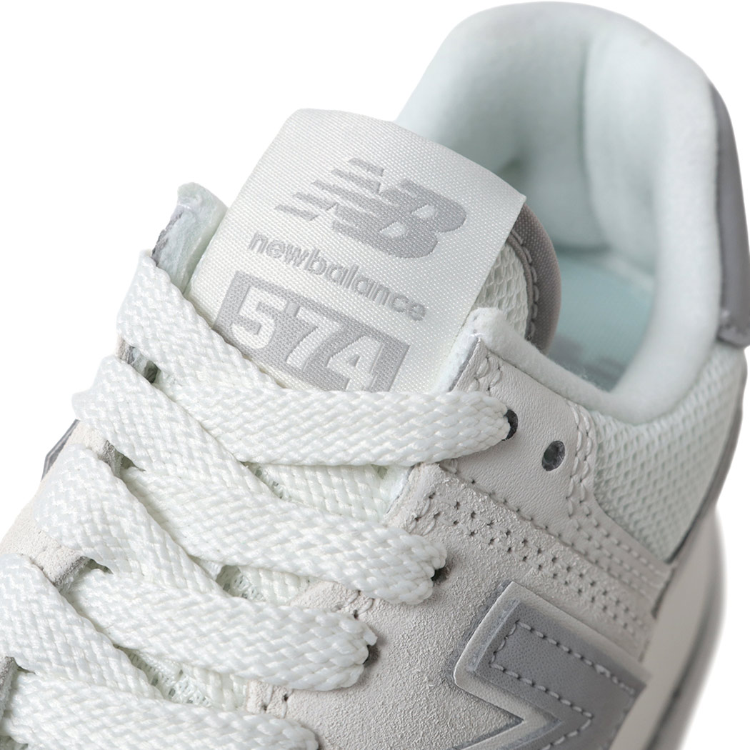 NEW BALANCE ニューバランス スニーカー WL574ZJP WHITE GREY ( 530 725 厚底 白 ホワイト グレー ベージュ B レディース ウィメンズ ) NEW BALANCE ニューバランス スニーカー WL574ZJP WHITE GREY ( 530 725 厚底 白 ホワイト グレー ベージュ B レディース ウィメンズ )