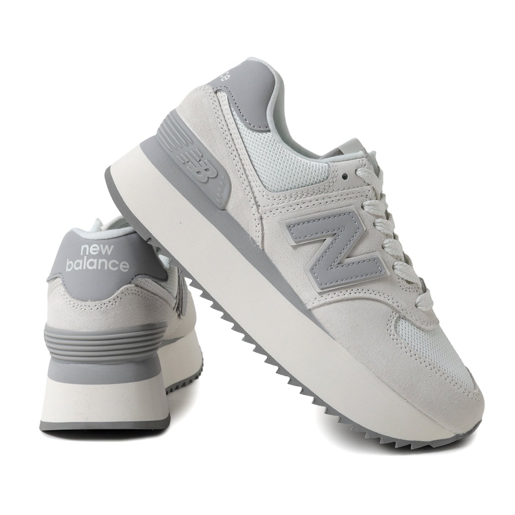 NEW BALANCE ニューバランス スニーカー WL574ZJP WHITE GREY ( 530 725 厚底 白 ホワイト グレー ベージュ B レディース ウィメンズ ) NEW BALANCE ニューバランス スニーカー WL574ZJP WHITE GREY ( 530 725 厚底 白 ホワイト グレー ベージュ B レディース ウィメンズ )