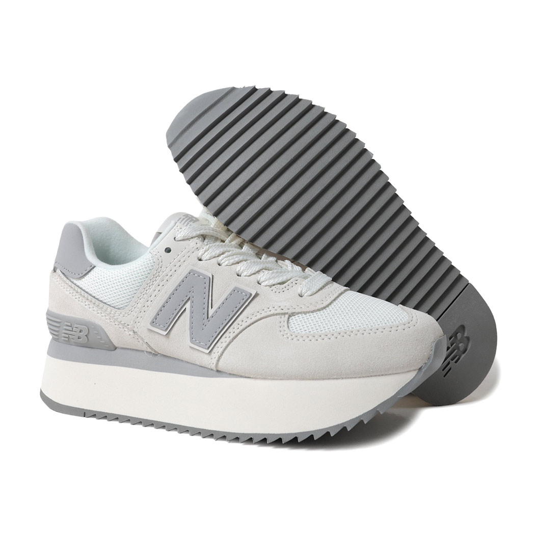 NEW BALANCE ニューバランス スニーカー WL574ZJP WHITE GREY ( 530 725 厚底 白 ホワイト グレー ベージュ B レディース ウィメンズ ) NEW BALANCE ニューバランス スニーカー WL574ZJP WHITE GREY ( 530 725 厚底 白 ホワイト グレー ベージュ B レディース ウィメンズ )