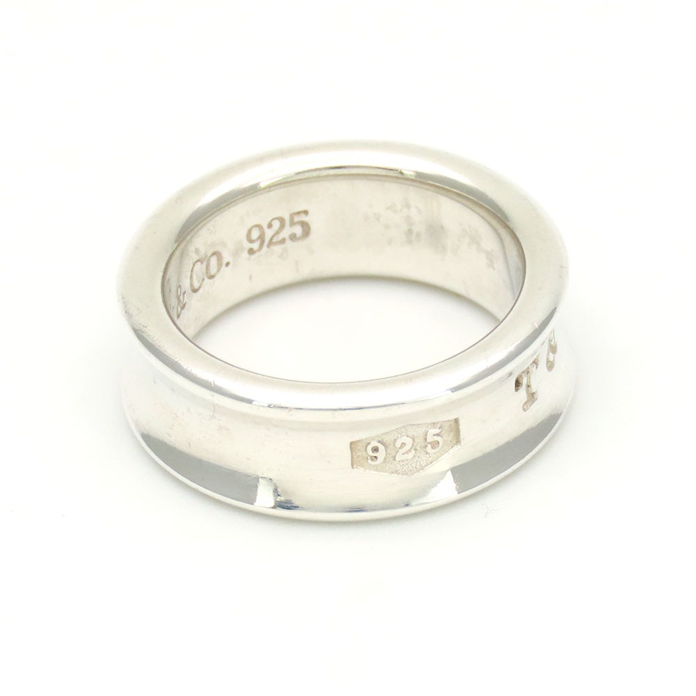 中古 リング・指輪 1837 ナロー シルバー925 約6.9g シルバー 約＃8 アクセサリー レディース 女性