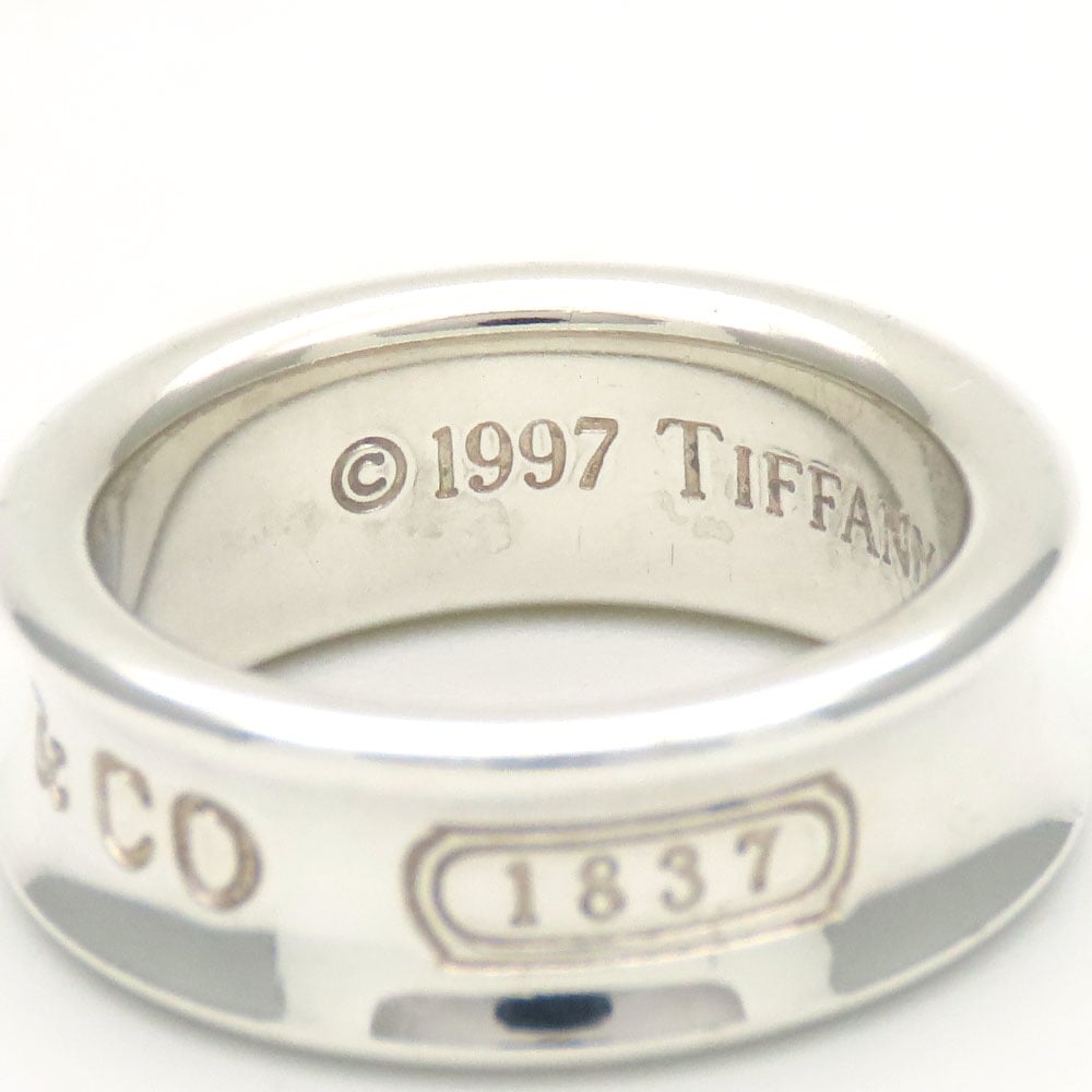 中古 リング・指輪 1837 ナロー シルバー925 約6.9g シルバー 約＃8 アクセサリー レディース 女性