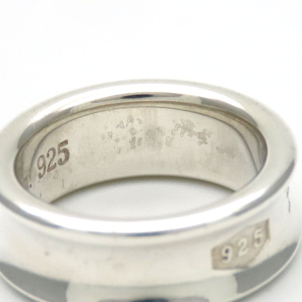 中古 リング・指輪 1837 ナロー シルバー925 約6.9g シルバー 約＃8 アクセサリー レディース 女性