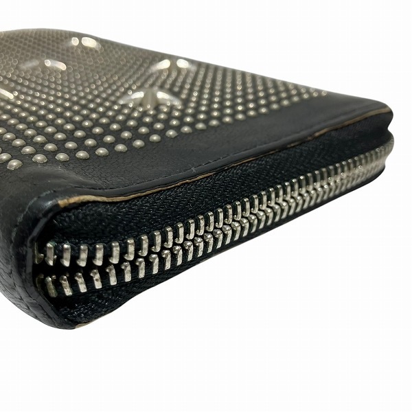 ジミーチュウ スタースタッズ ラウンドジップ 長財布 ユニセックス【中古】