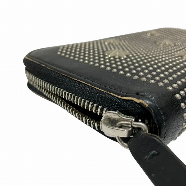 ジミーチュウ スタースタッズ ラウンドジップ 長財布 ユニセックス【中古】