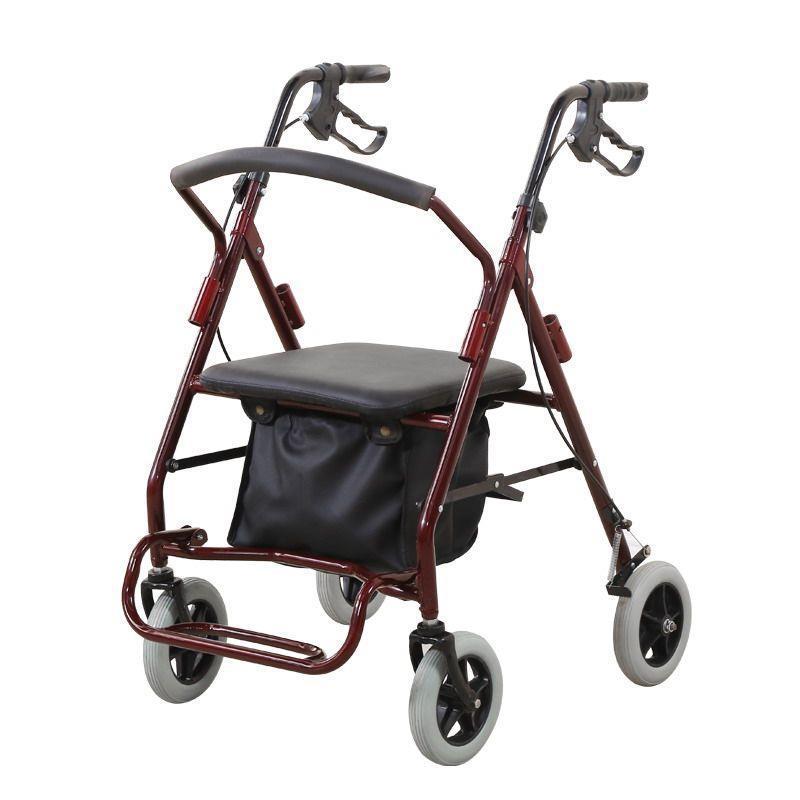 ショッピングカートに乗って押して座ることができる高齢者歩行器座席付き高齢者レジャー四輪食料品ショッピングカート小型プルカート ショッピングカートに乗って押して座ることができる高齢者歩行器座席付き高齢者レジャー四輪食料品ショッピングカート小型プルカート