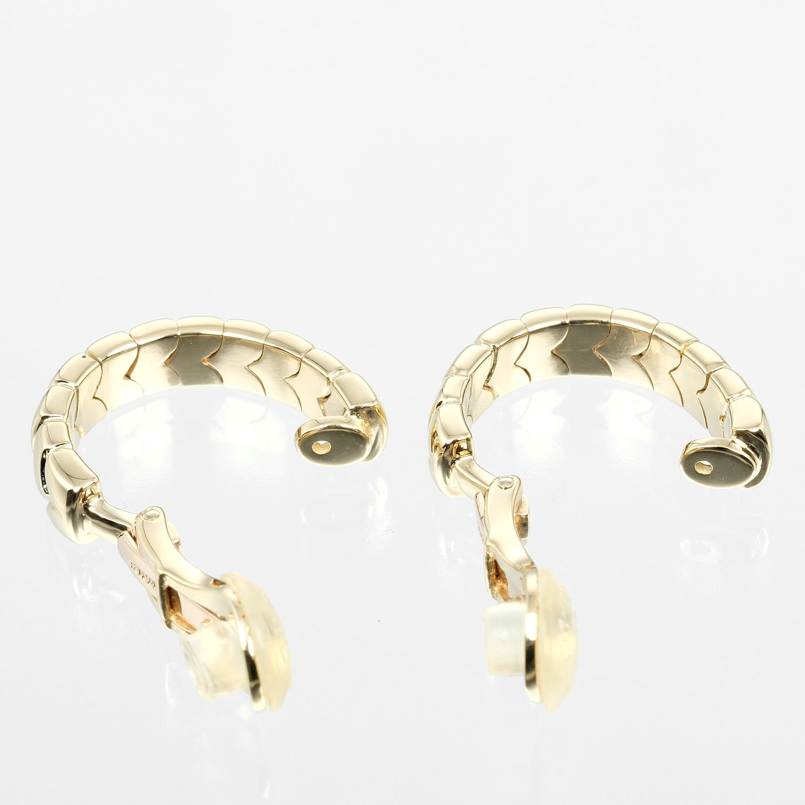 スピガ フープ イヤリング K18イエローゴールド 約12.1g レディース 中古品 Aランク スピガ フープ イヤリング K18イエローゴールド 約12.1g レディース 中古品 Aランク