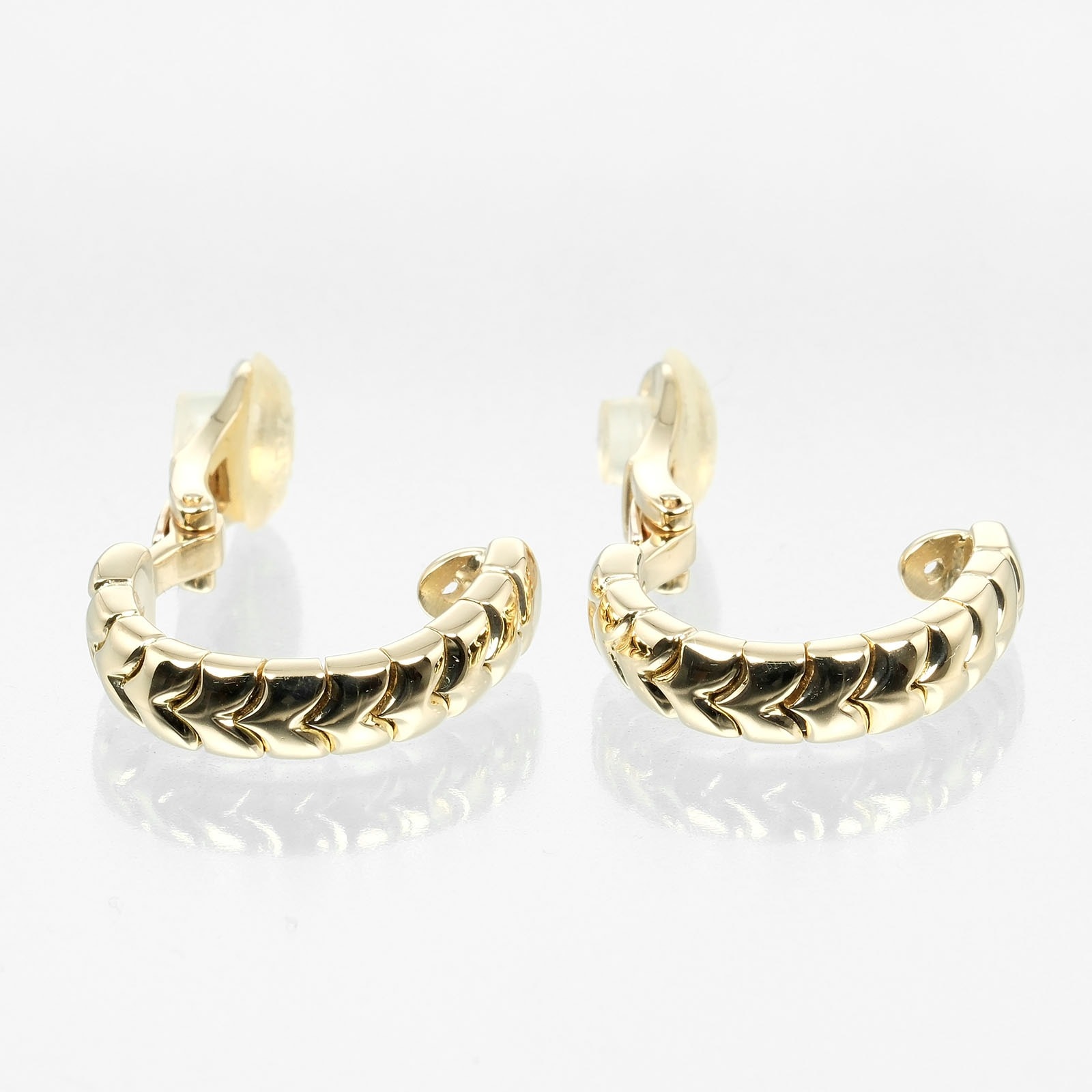 スピガ フープ イヤリング K18イエローゴールド 約12.1g レディース 中古品 Aランク スピガ フープ イヤリング K18イエローゴールド 約12.1g レディース 中古品 Aランク