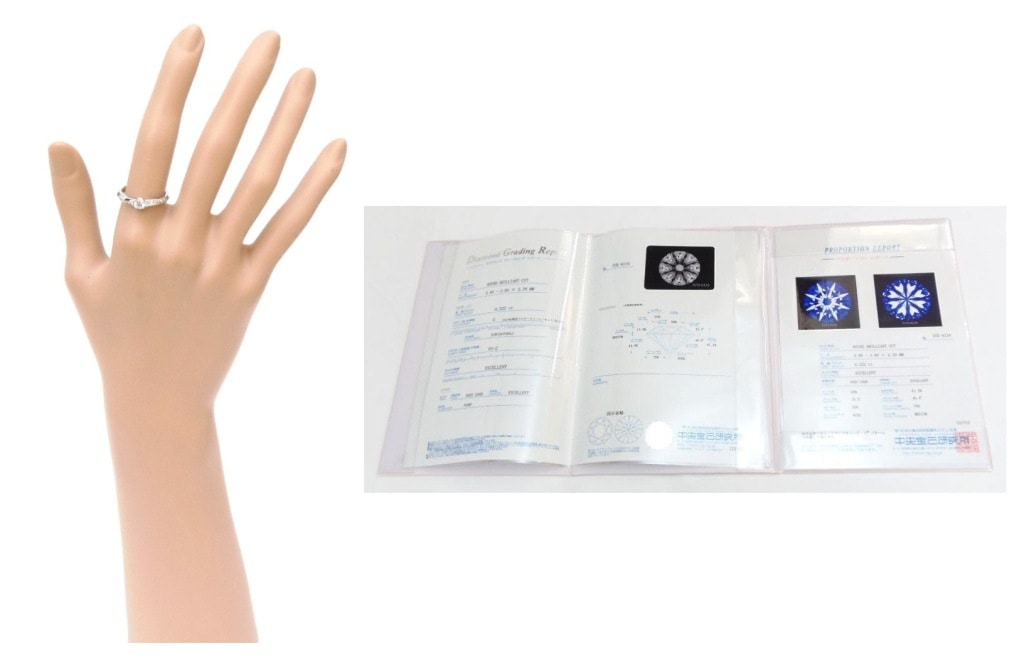 指輪 ダイヤモンドリング 0.222ct,G,VS2,EX 脇0.16ct /プラチナ/Pt995 5.1g 【中古】(48975) 指輪 ダイヤモンドリング 0.222ct,G,VS2,EX 脇0.16ct /プラチナ/Pt995 5.1g 【中古】(48975)