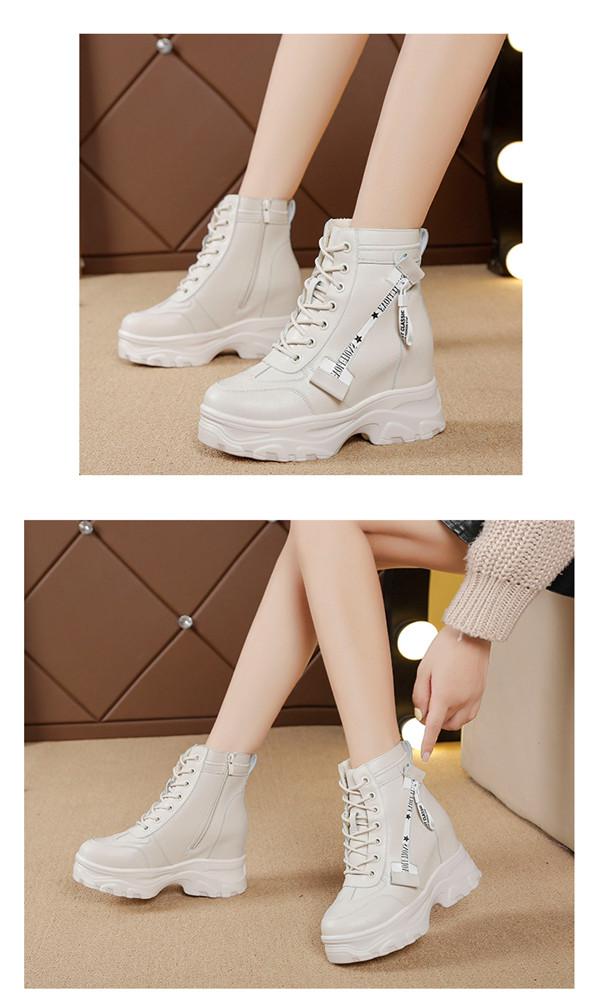 厚底 スニーカー ハイカットスニーカー ボリュームスニーカー シューズ 美脚 脚長 ボーイッシュ メンズライク ショートブーツ ヒール6cm レディース 編み上げブーツ 黒 ショート レースアップブー 厚底 スニーカー ハイカットスニーカー ボリュームスニーカー シューズ 美脚 脚長 ボーイッシュ メンズライク ショートブーツ ヒール6cm レディース 編み上げブーツ 黒 ショート レースアップブー