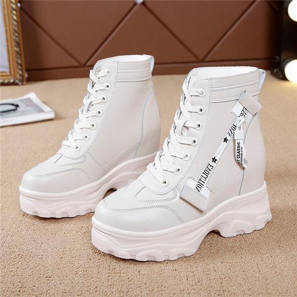 厚底 スニーカー ハイカットスニーカー ボリュームスニーカー シューズ 美脚 脚長 ボーイッシュ メンズライク ショートブーツ ヒール6cm レディース 編み上げブーツ 黒 ショート レースアップブー 厚底 スニーカー ハイカットスニーカー ボリュームスニーカー シューズ 美脚 脚長 ボーイッシュ メンズライク ショートブーツ ヒール6cm レディース 編み上げブーツ 黒 ショート レースアップブー